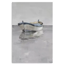 Boat on the Horizon Canvas Art Print