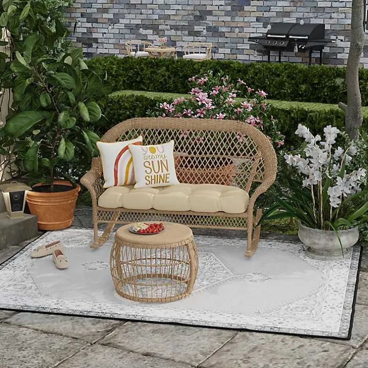 Boho You Are My Sunshine Outdoor Pillow