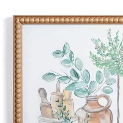 Botanicals in Jars Still Life Framed Art Print