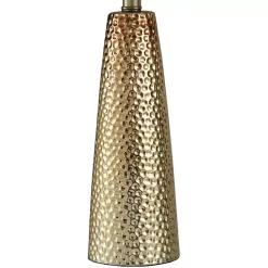 Bronze Hammered Table Lamp