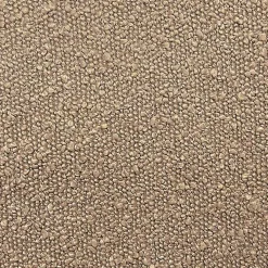 Brown Boucle Upholstered Dining Chair