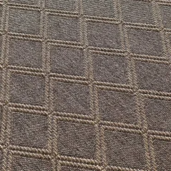 Brown Santorini Trellis Outdoor Area Rug, 6x9