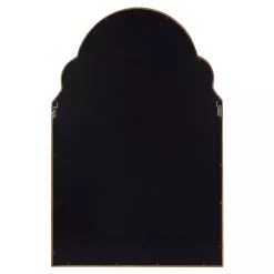 Brown Wood Arch Hogan Wall Mirror