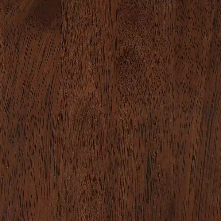 Brown Wood Charging Traditional Accent Table