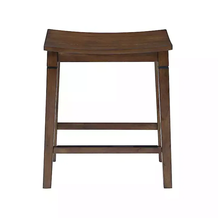 Brown Wood Counter Stool 5-pc. Dining Set