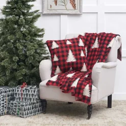 Buffalo Check Christmas Tree Throw