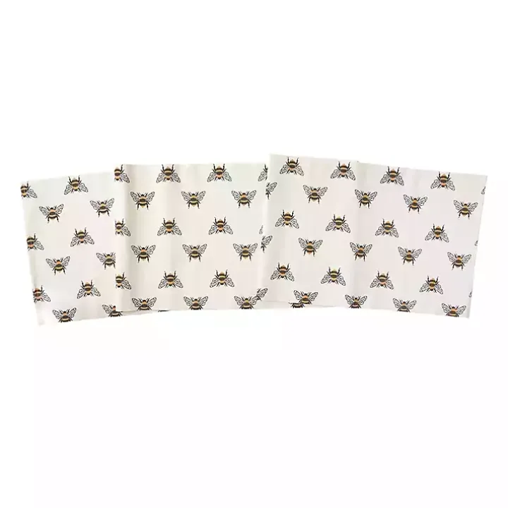 Bumble Bee Cotton Table Runner