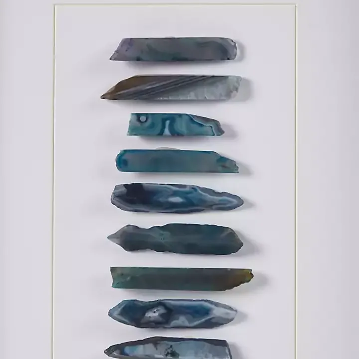 Cerulean Agate Martha Stewart Shadowbox Plaque