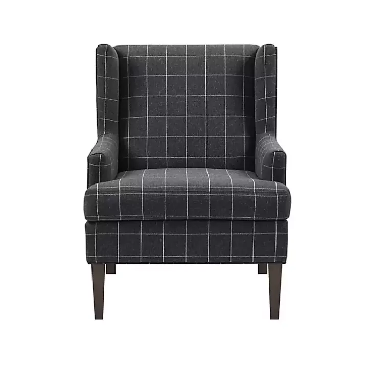 Charcoal Decker Martha Stewart Accent Chair