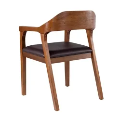 Chestnut Ramus Dining Armchairs, Set of 2