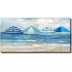 Chorus Line Outdoor Canvas Art Print