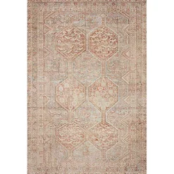 Chris Loves Julia x Loloi Jules Orange Rug, 3x5
