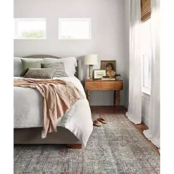 Chris Loves Julia x Loloi Jules Lagoon Rug, 5x7