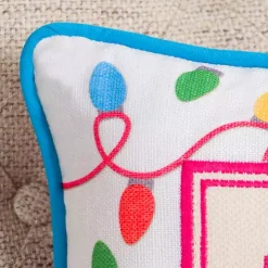 Christmas Calories Don't Count Needlepoint Pillow