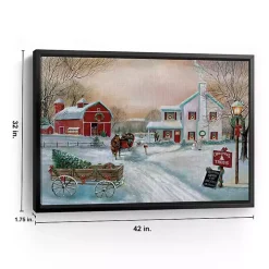Christmas Tree Farm Framed Art Print, 42x32 in.