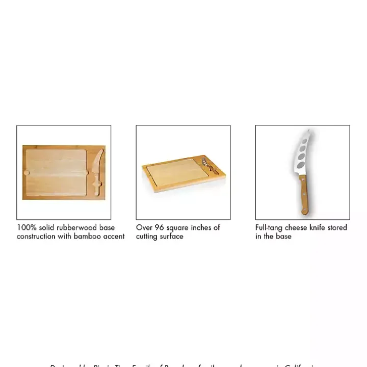 Cincinnati Bengals Cutting Board & Knife Set