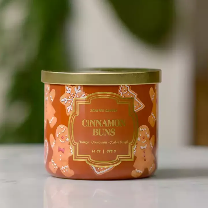 Cinnamon Buns Triple Wick Jar Candle
