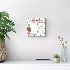 Classic Candyland Dear Santa Dry Erase Board