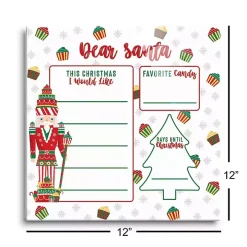 Classic Candyland Dear Santa Dry Erase Board