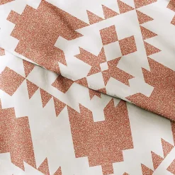Clay Adobe Diamond 2-pc. Twin Duvet Cover Set