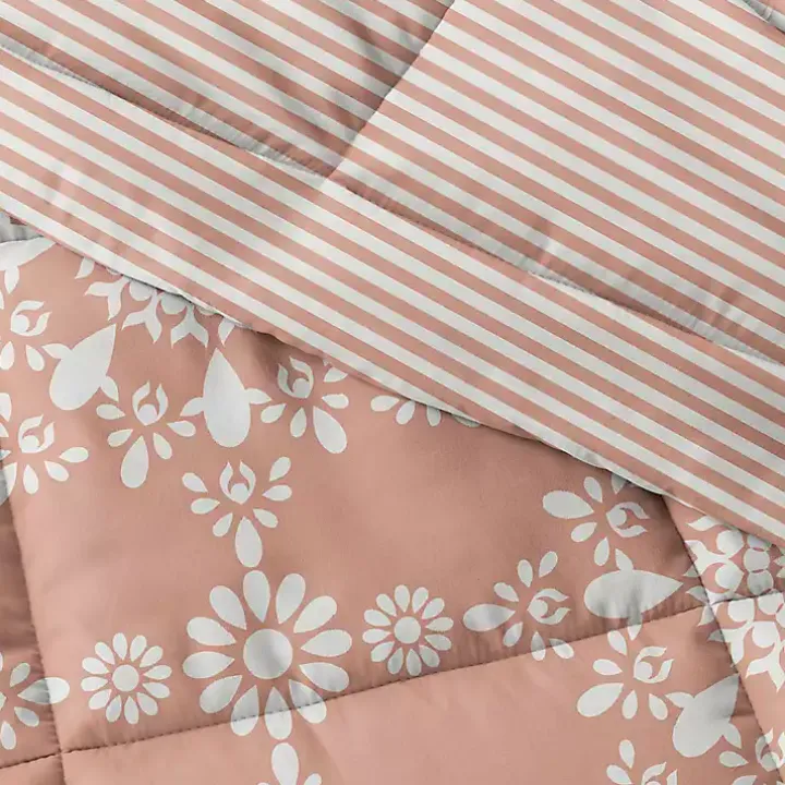 Clay Daisy Medallion Queen 3-pc. Comforter Set