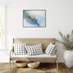 Cloud Land Framed Canvas Art Print