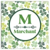 Clover Personalized Monogram Canvas Wall Plaque