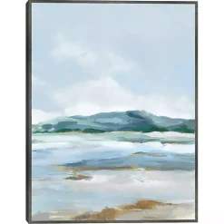 Coastal Blue Mountains I Framed Canvas Art Print