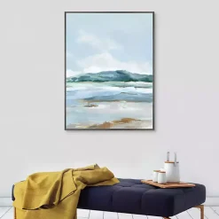 Coastal Blue Mountains I Framed Canvas Art Print