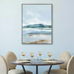 Coastal Blue Mountains I Framed Canvas Art Print