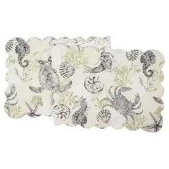 Coastal Quilted Table Runner