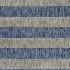 Coastal Stripes Outdoor Area Rug, 7x9