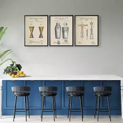 Cork Screw Patent Framed Art Print