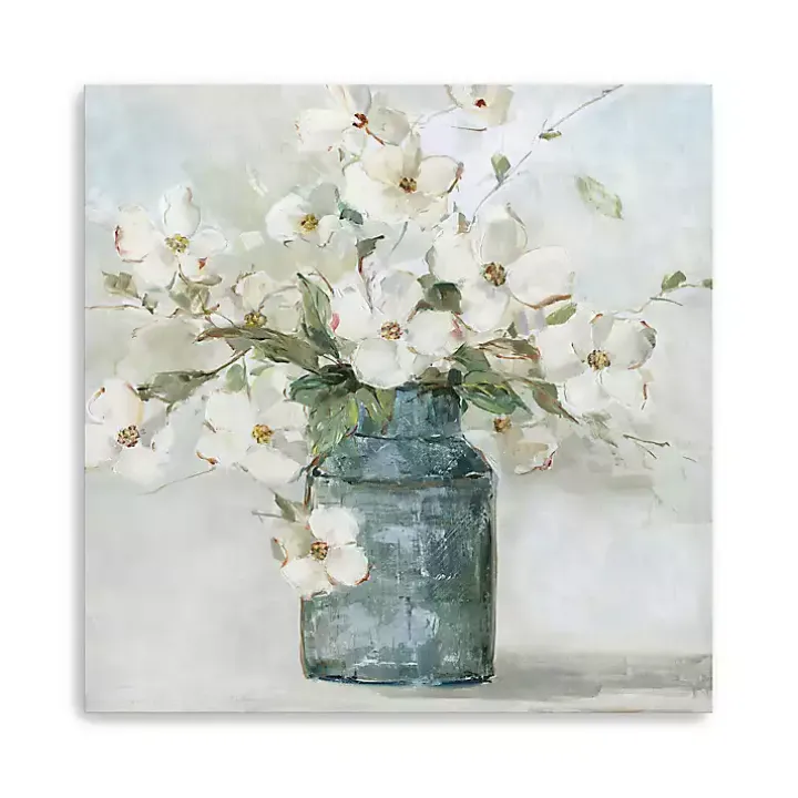 Cottage Charmer Giclee Canvas Art Print, 40x40 in.