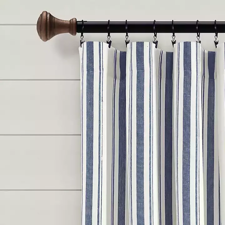 Cotton Candy Farmhouse Curtain Panel Set, 108 in.