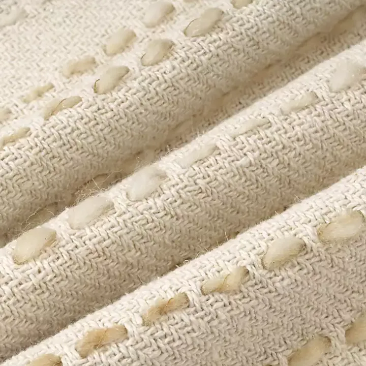 Cream & Neutral Ombre Dash Throw Pillow