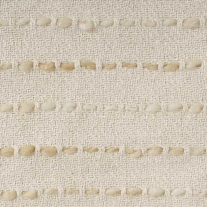 Cream & Neutral Ombre Dash Throw Pillow