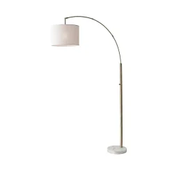Cream Bowman Arched Floor Lamp