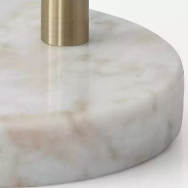 Cream Bowman Arched Floor Lamp
