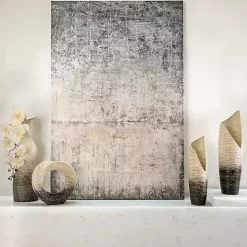 Cream Circle Sculpture