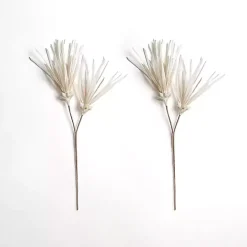 Cream Foam Floral Sprays, Set of 2
