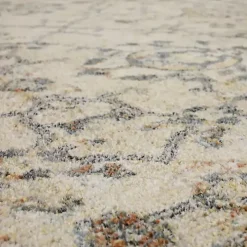 Cream Granary Floral Runner, 2x8