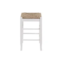 Cream Handwoven Counter Stool