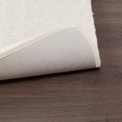 Cream Marshmallow Contour Bath Mat, 24 in.