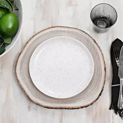 Cream Simple Things Salad Plate