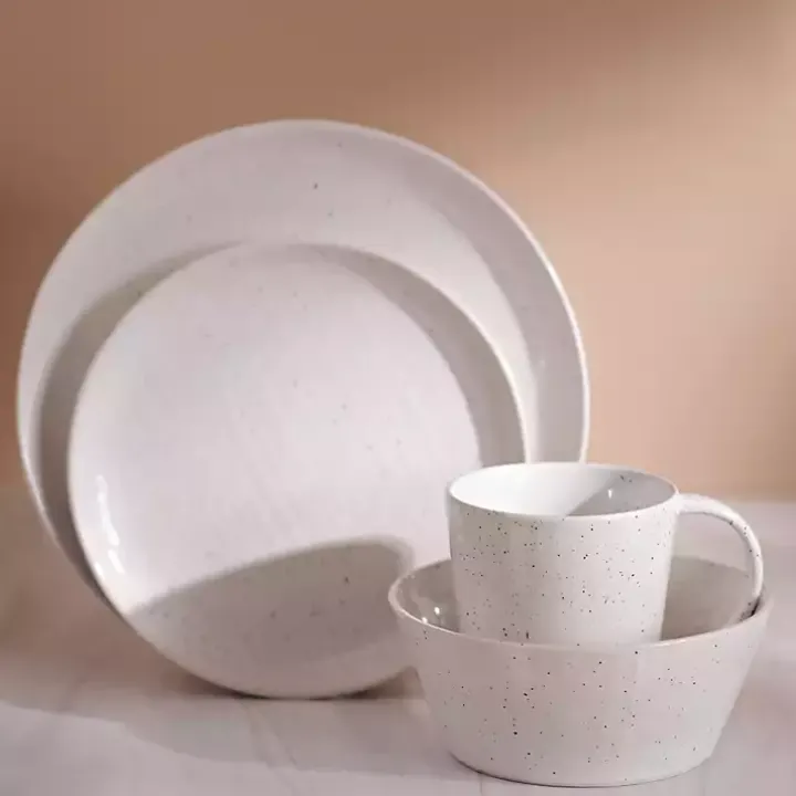Cream Simple Things Salad Plate