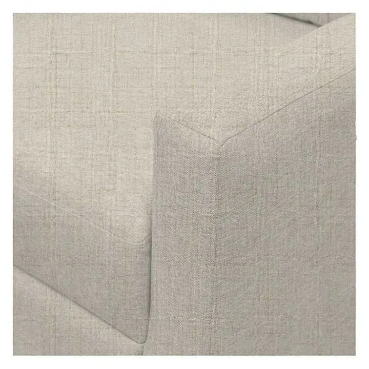 Cream Upholstered Tufted Dani Accent Chair