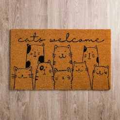 Cute Cats Welcome Doormat