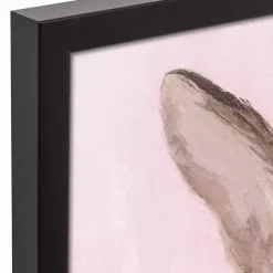 Daisy Sunnies Bunny Framed Canvas Art Print