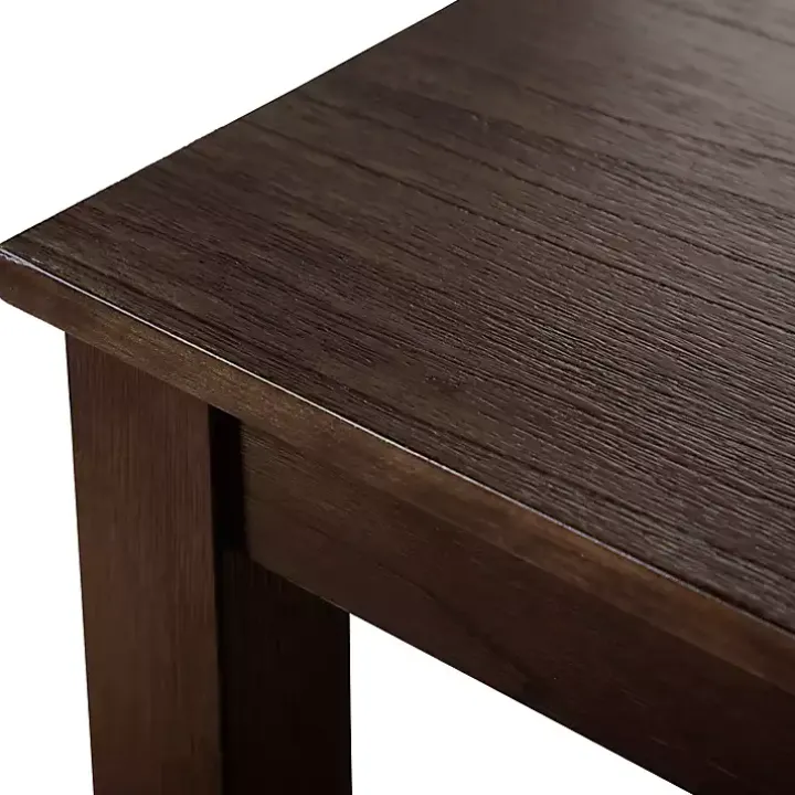 Dark Cherry Wood Kayla Counter Height 3-pc. Set